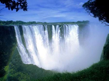 Путешествия по Африке, водопад Виктория